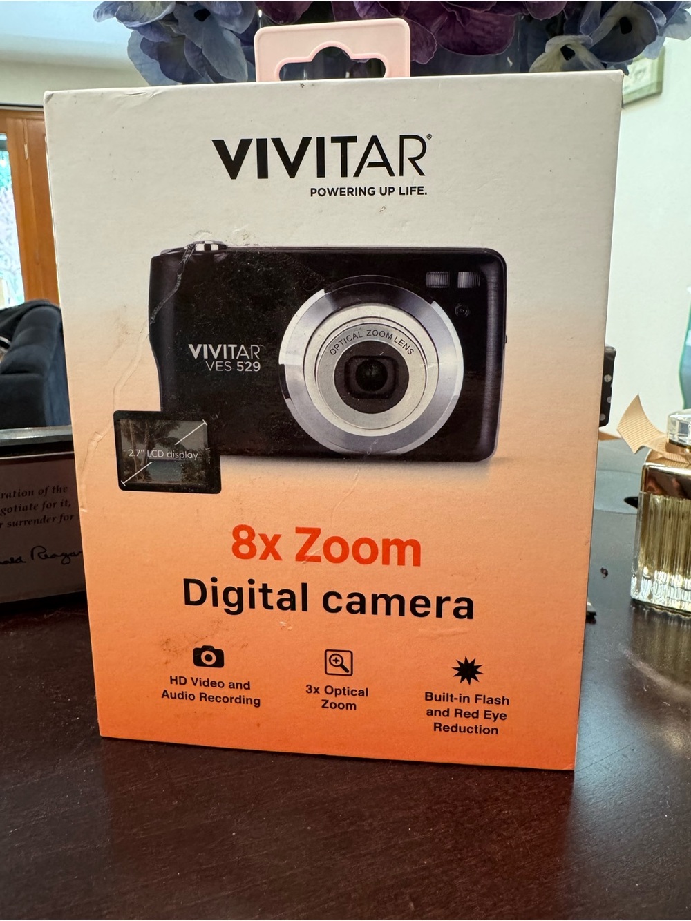 Vivitar VES 529 Digital Camera - Black | 8x Zoom HD Video Y2K Digicam